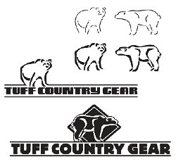 Cliff-Schinkel-2001-Tuff-Country-Bear-Logo-BW