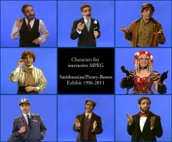 Cliff-Schinkel-1996-Smithsonian-Institution-Disney-Bluescreen-Characters