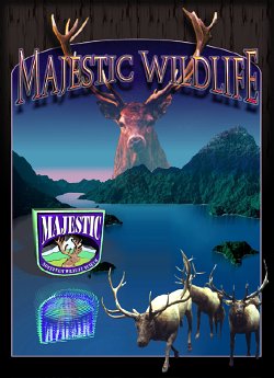 Cliff-Schinkel-1994-Majestic-Wildlife-Museum-Poster