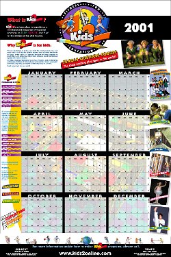 Cliff-Schinkel-2000-Kids2-Daycare-Calendar-Poster