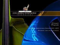 Cliff-Schinkel-2001-Columbia-Symphony-Orchestra-Brochure-Front