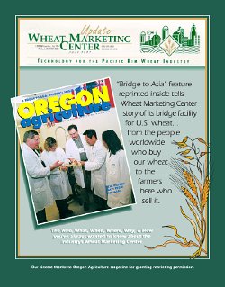 Cliff-Schinkel-2001-Wheat-Marketing-Center-Newsletter-Cover