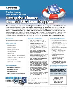 Cliff-Schinkel-2012-Compound-Profit-Corp-Enterprise-Program-SBA-Flyer