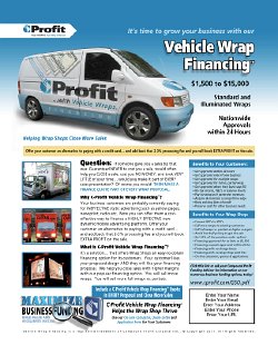 Cliff-Schinkel-2012-Compound-Profit-Corp-VehicleWrap-Vendor-Flyer