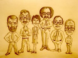 Cliff-Schinkel-1980-High-School-Teachers-Caricature