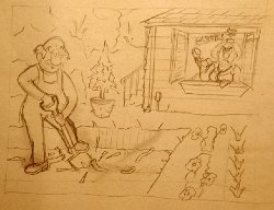 Cliff-Schinkel-1991-Cartoon-Yard-Digger