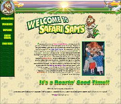 Cliff-Schinkel-2001-Safari-Sams-Afterschool-Center-Website-Welcome