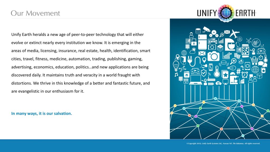 Unify Earth Ambassador Presentation